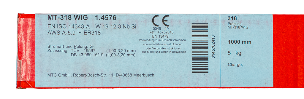MTC MT-318 WIG-Stab (1.4576)