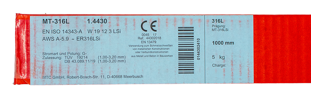 MTC MT-316 L WIG-Stab (1.4430)
