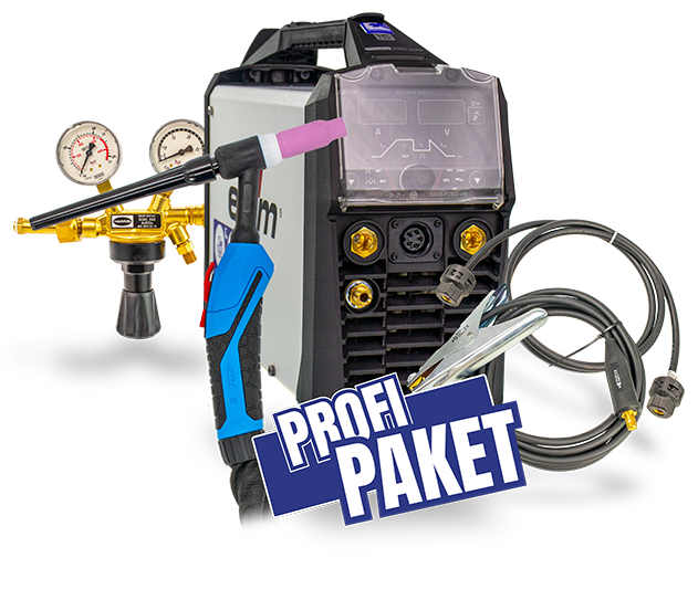 EWM Picotig 220 Puls DC 5P WIG- und E-Hand-Schweißgerät Set