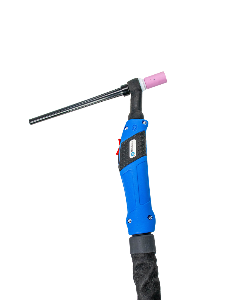 TBi SR 21 wassergekühlter WIG Schweißbrenner, 4m, Doppeltaster,  für EWM