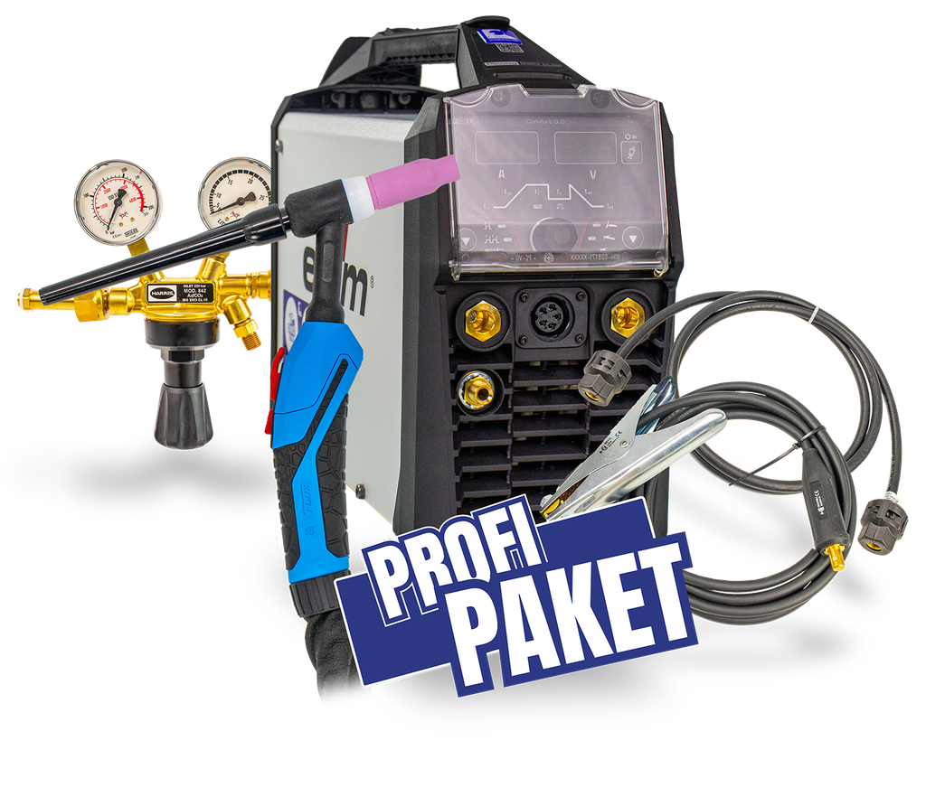 EWM Picotig 180 Puls DC 5P WIG- und E-Hand-Schweißgerät Set